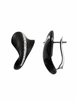 Boucles d'oreilles Giorgio Visconti Femme CHAPTER THREE in Titane Diamante 0.39 Ct BB40491N - BB40491N